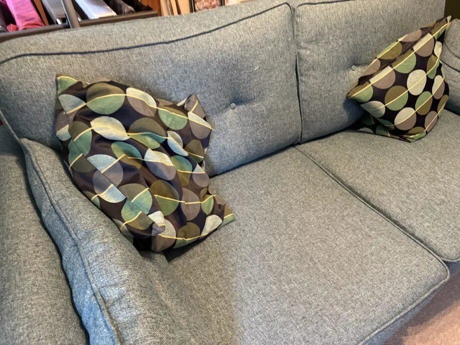 Dfs (french connection) Teal Sofa