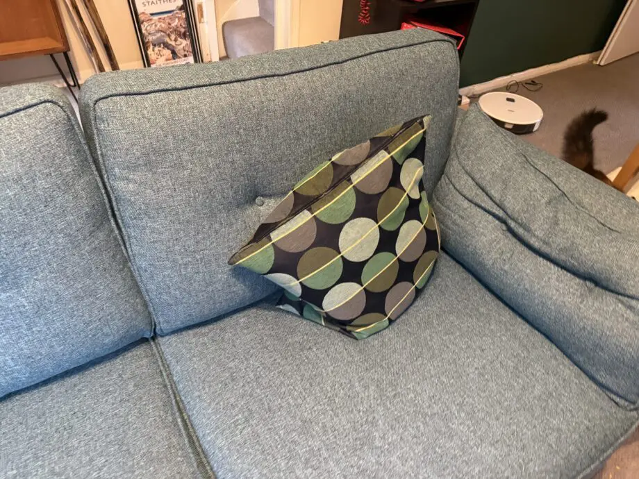Dfs (french connection) Teal Sofa