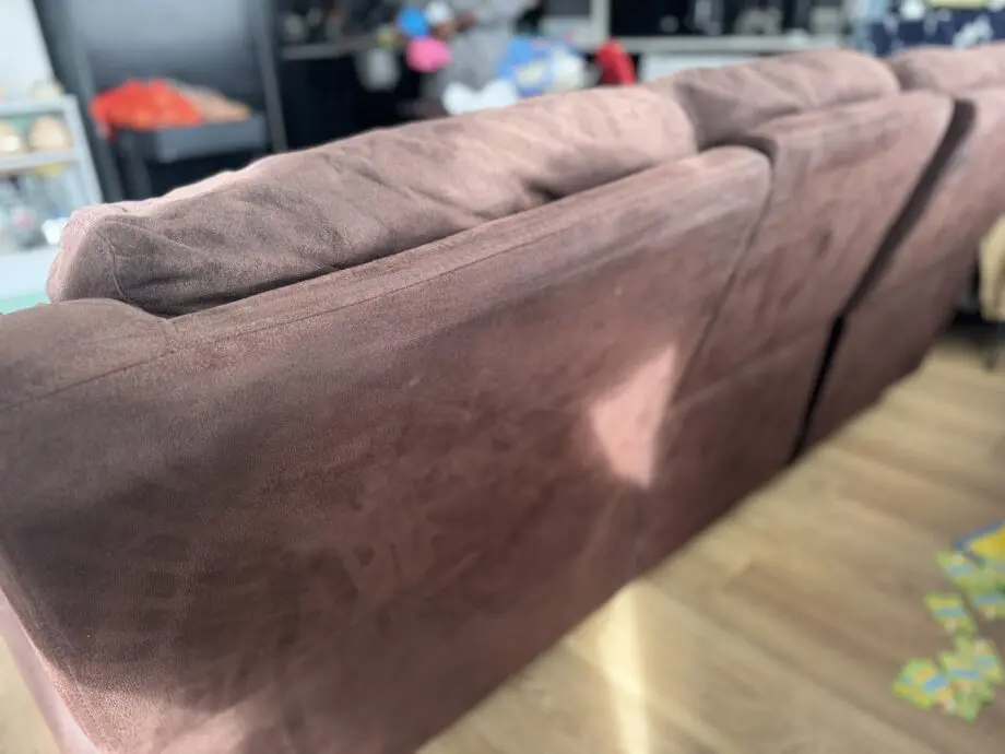DFS Brown Ryder 3 Seater Manual Recliner Sofa