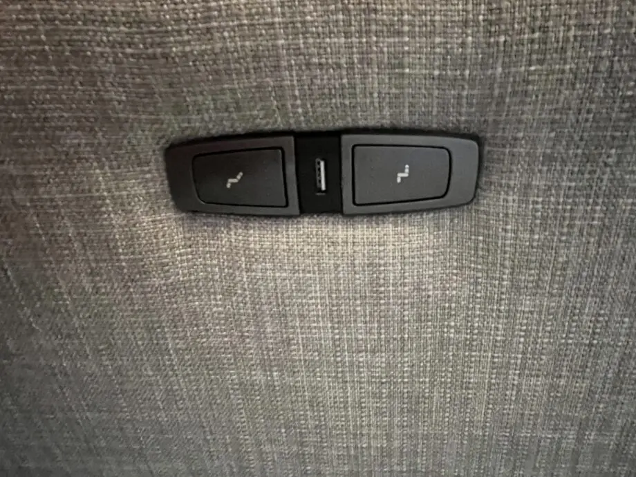GREY DFS TREK LEFT HAND CORNER SOFA POWER RECLINER