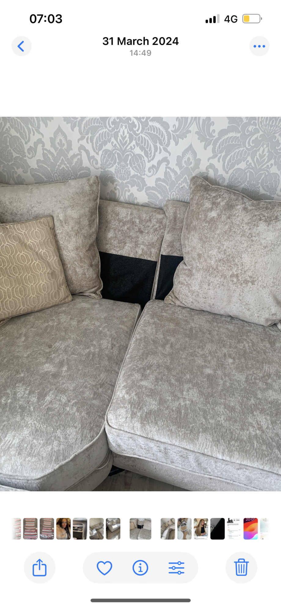 Scs corner sofa large
