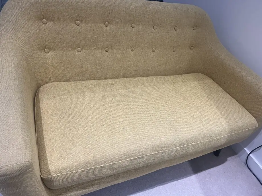 Retro design 2 seater sofa