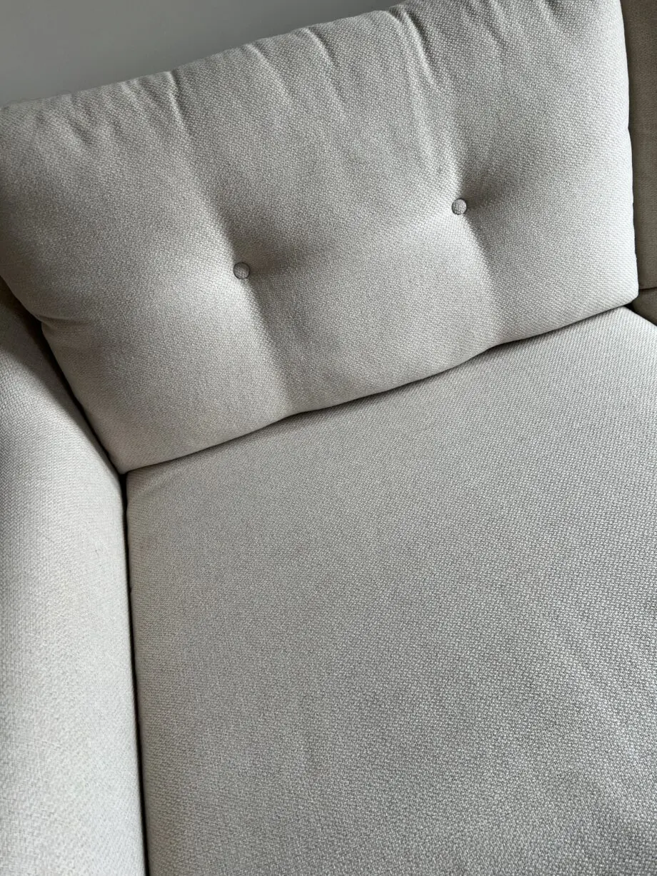 3 seater cream sofa