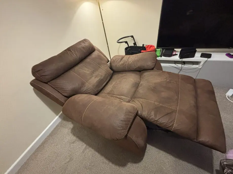 Single chair electrical sofa and 3 seater manual foot rests