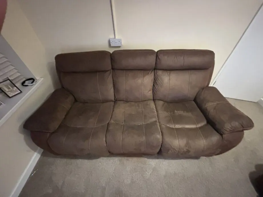 Single chair electrical sofa and 3 seater manual foot rests