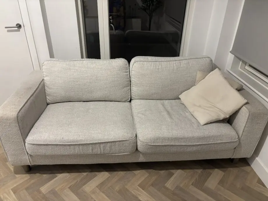 Soho Bouclé 3 Seater Sofa - Ivory