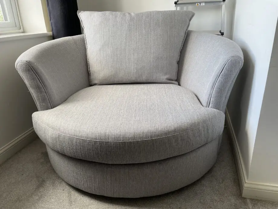 DFS Owen Swivel Chair Grey