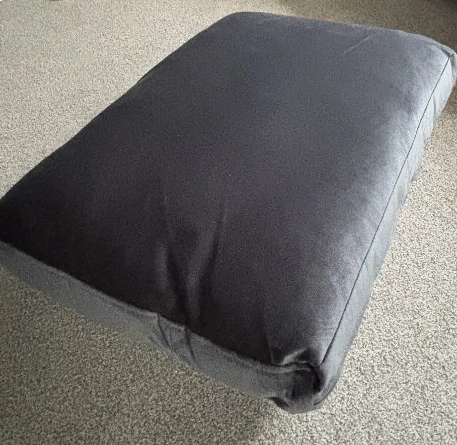 DFS dark grey 2 seater sofa with chaise and foot stall
