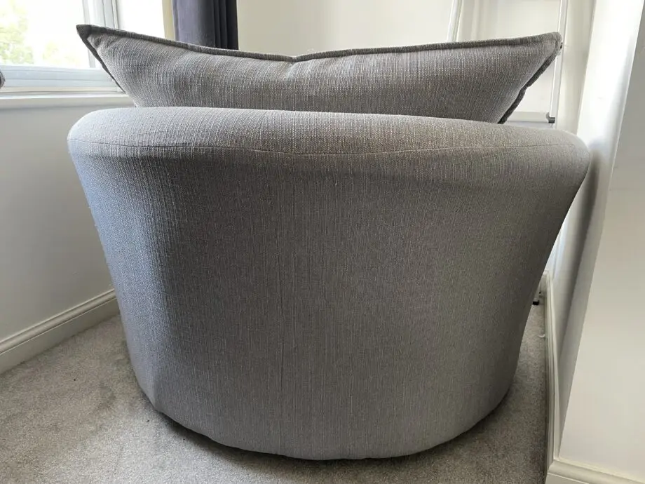 DFS Owen Swivel Chair Grey