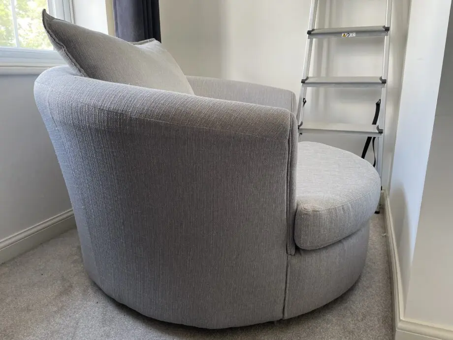 DFS Owen Swivel Chair Grey