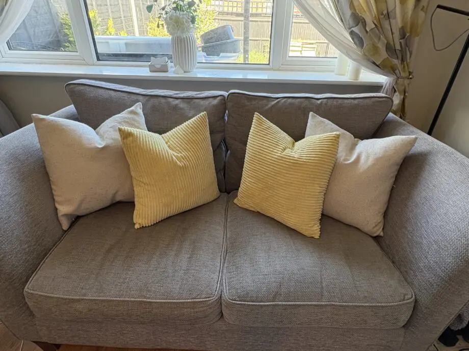 Premium Next Hartley Sofa Set – 3 & 4 Seater, Feather Back, £1,200