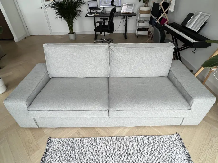 IKEA premium KIVIK sofa (Tibbleby beige/grey) - 3 Seat