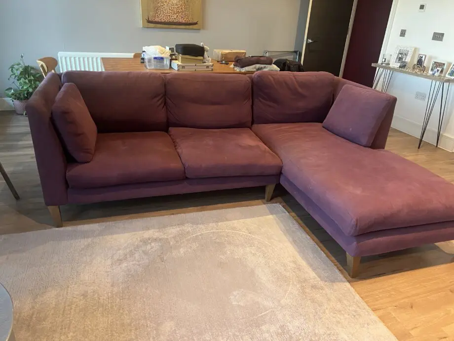 Arlo Jacob 4-seater sofa purple