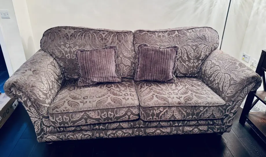Sofaworks Grey Fabric Luxury Sofa Set