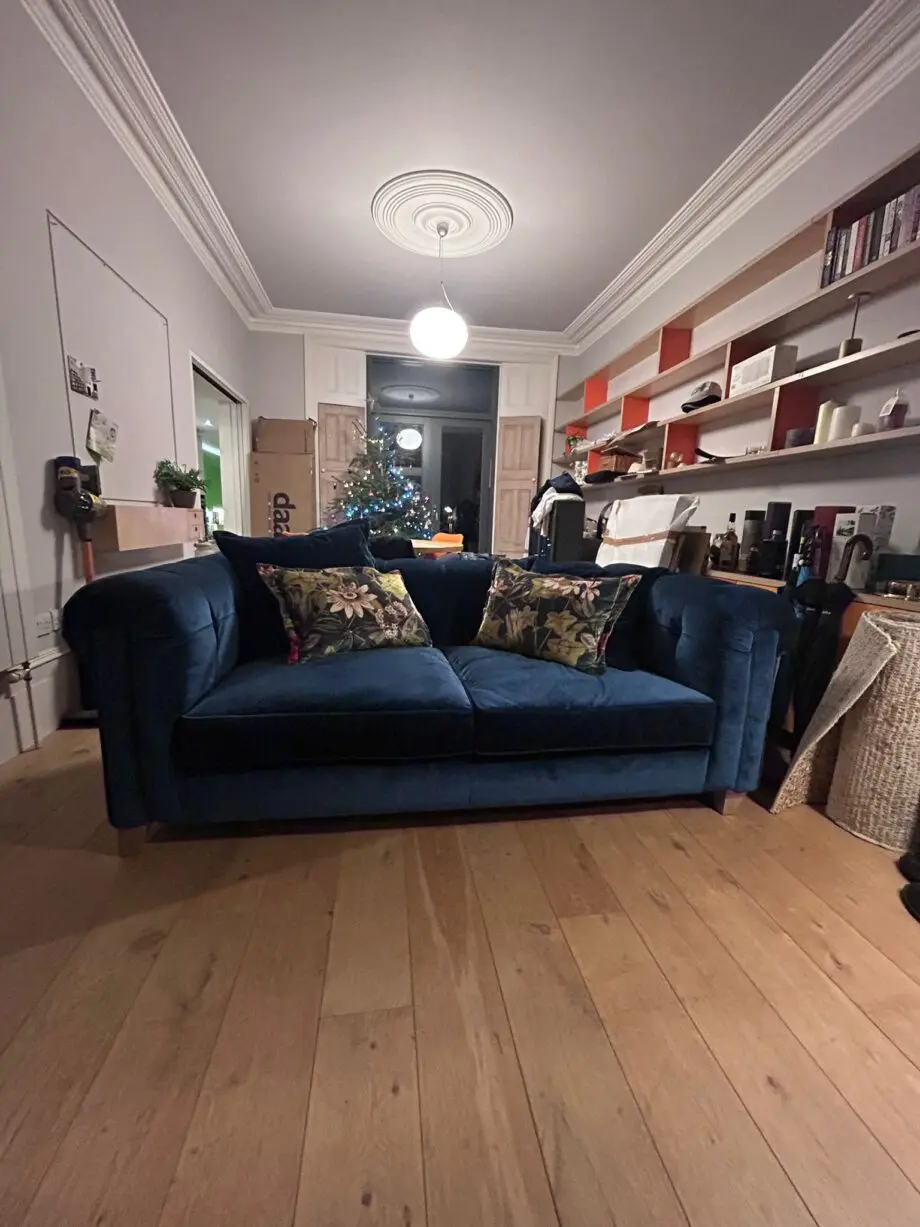 Midsummer 3 seater sofa (Midsummer Night - Navy Mix) - Sofology