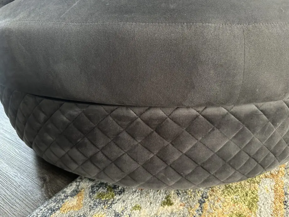 Modern grey swivel chair