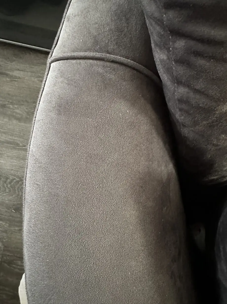 Modern grey swivel chair
