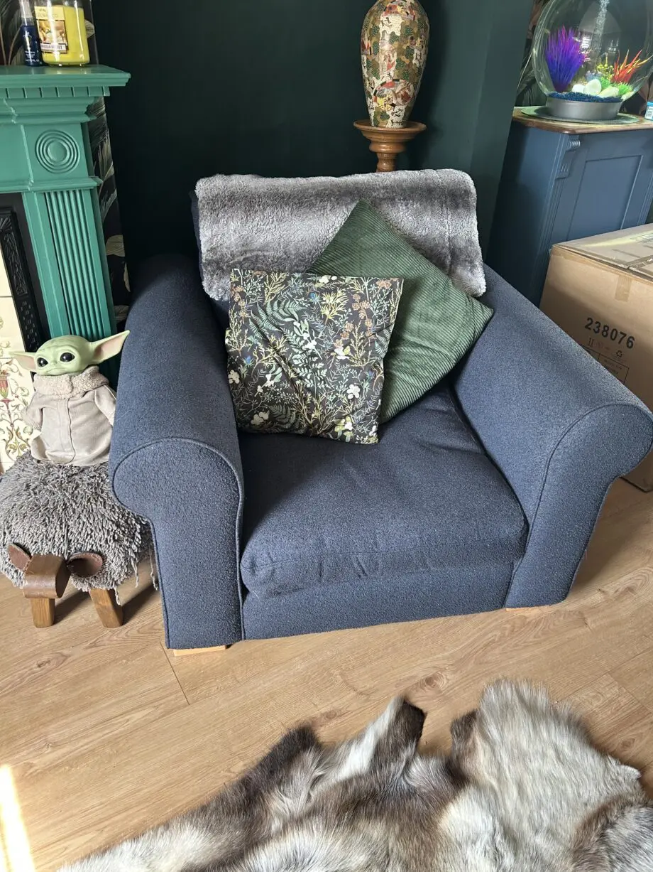 DFS Hugo 4 seater and chair