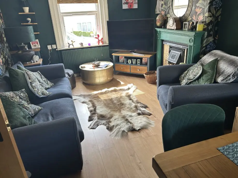 DFS Hugo 4 seater and chair