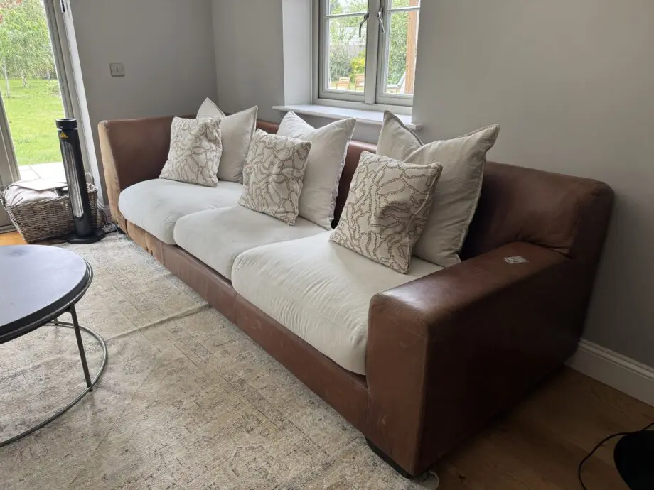 Imported part Leather sofa