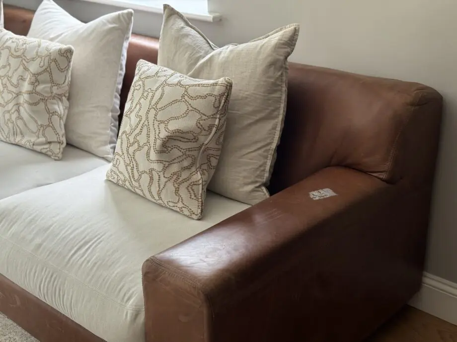 Imported part Leather sofa