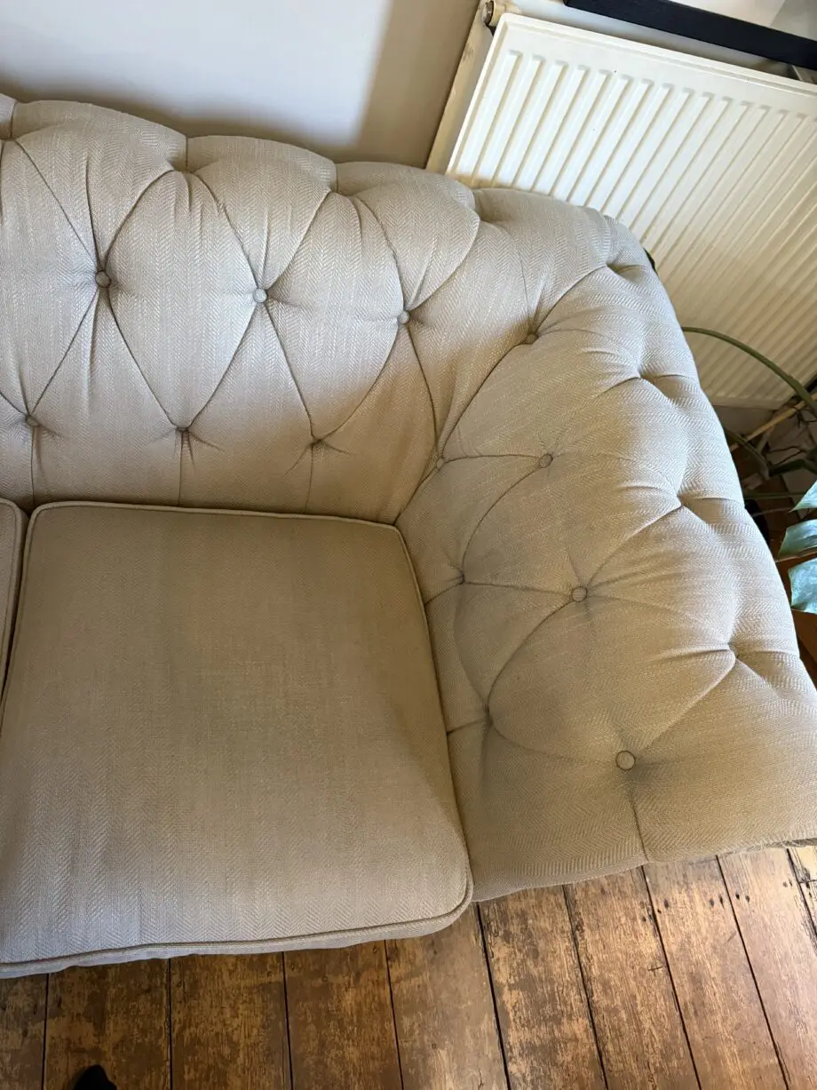 Laura Ashley at John Lewis Hudson 2 seater Edwin steel sofa