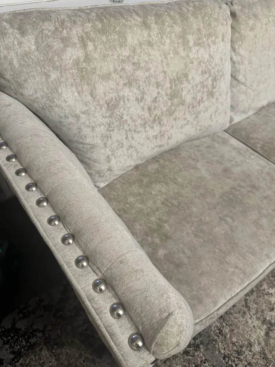 SCS light beige 3 seat sofa