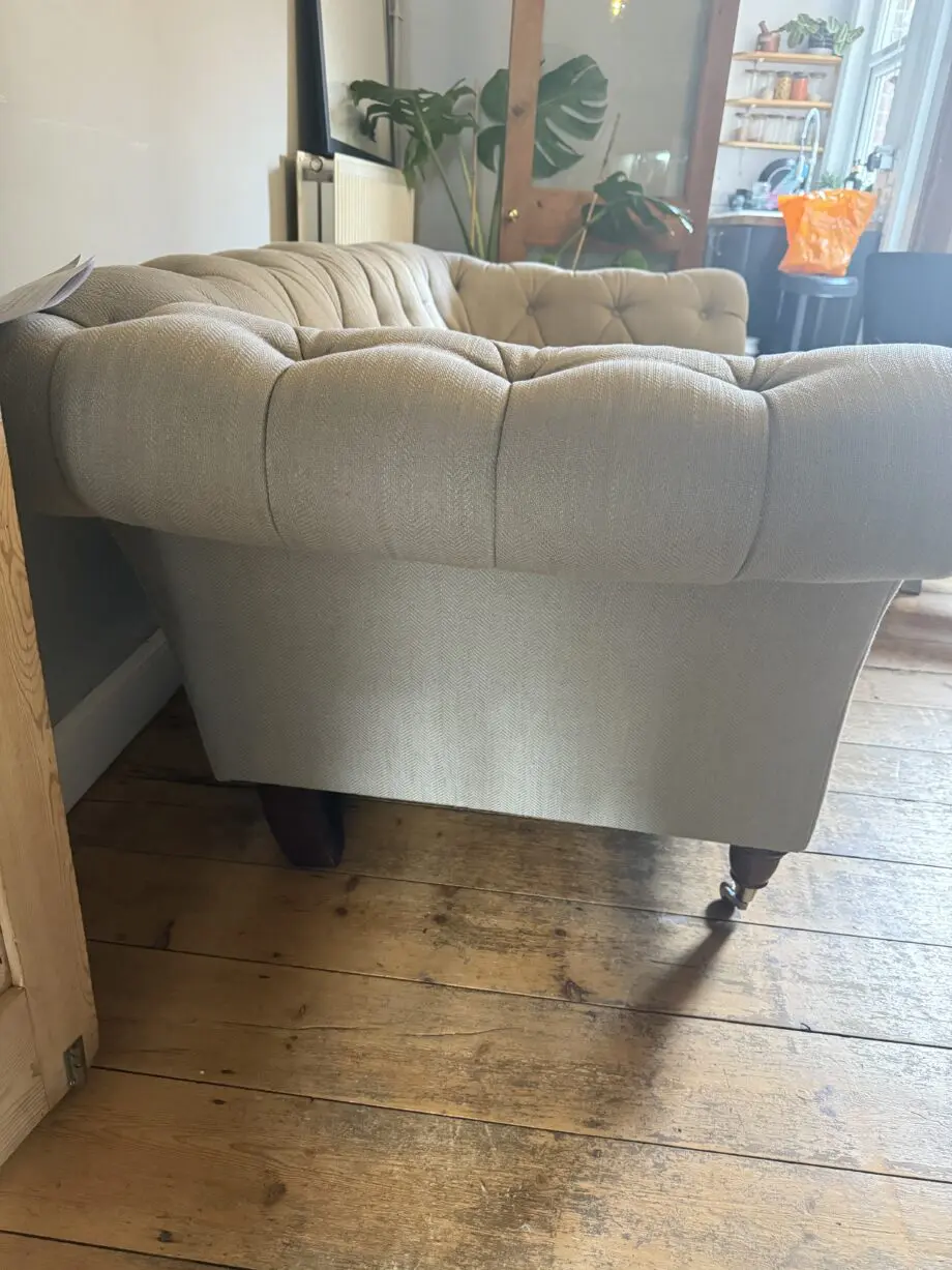 Laura Ashley at John Lewis Hudson 2 seater Edwin steel sofa