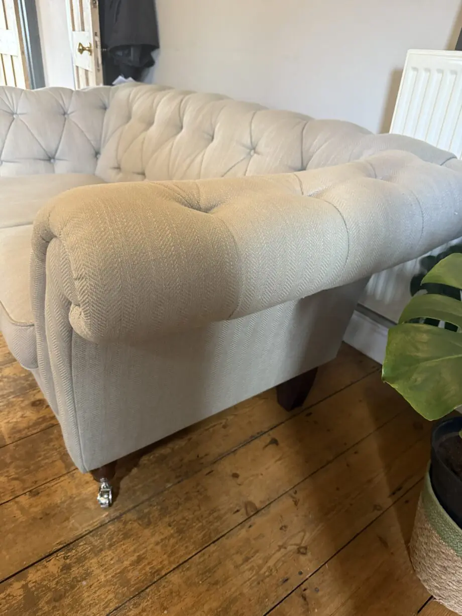 Laura Ashley at John Lewis Hudson 2 seater Edwin steel sofa