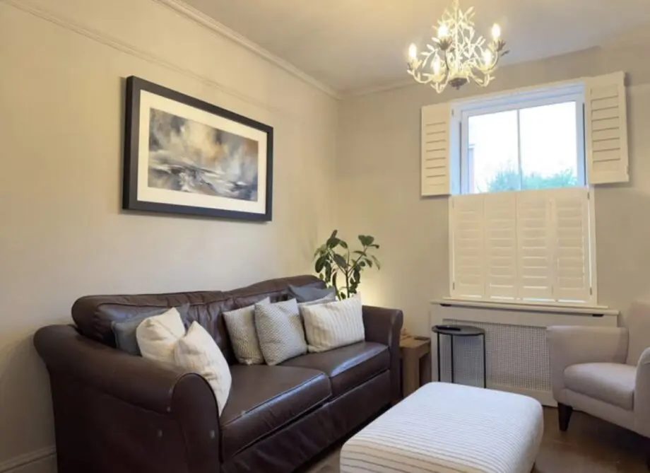 M&S Leather Abbey Sofa 4 Seater