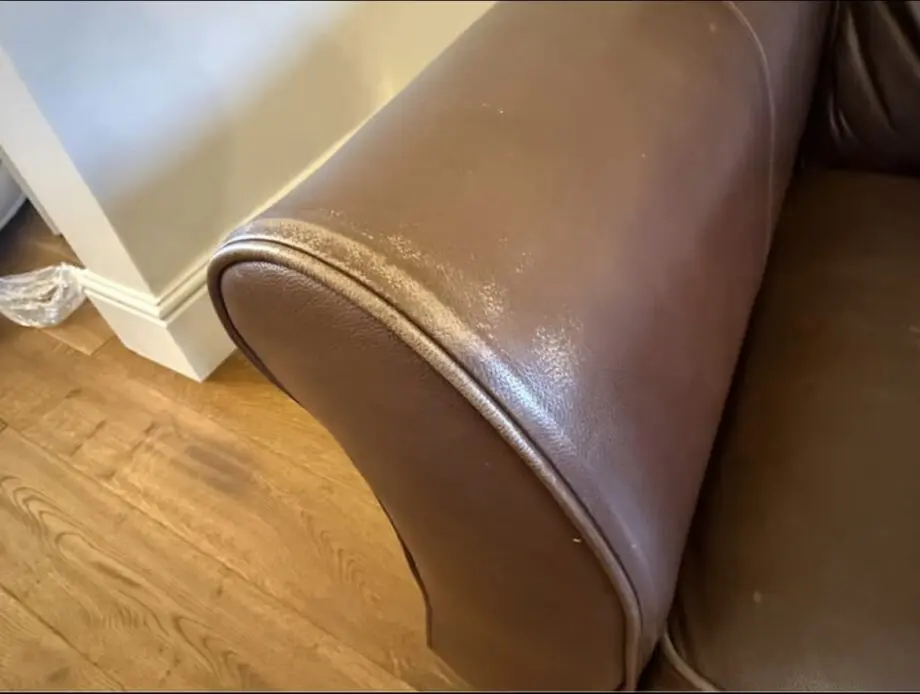M&S Leather Abbey Sofa 4 Seater