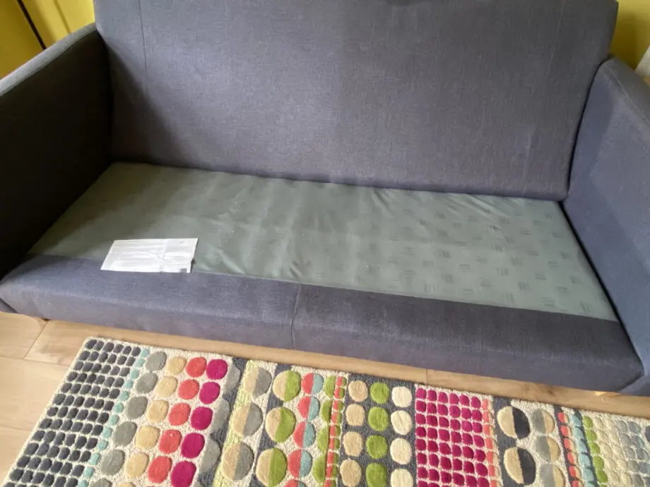 John Lewis Bailey Large 2 Seater Sofa - Chenille Navy Blue