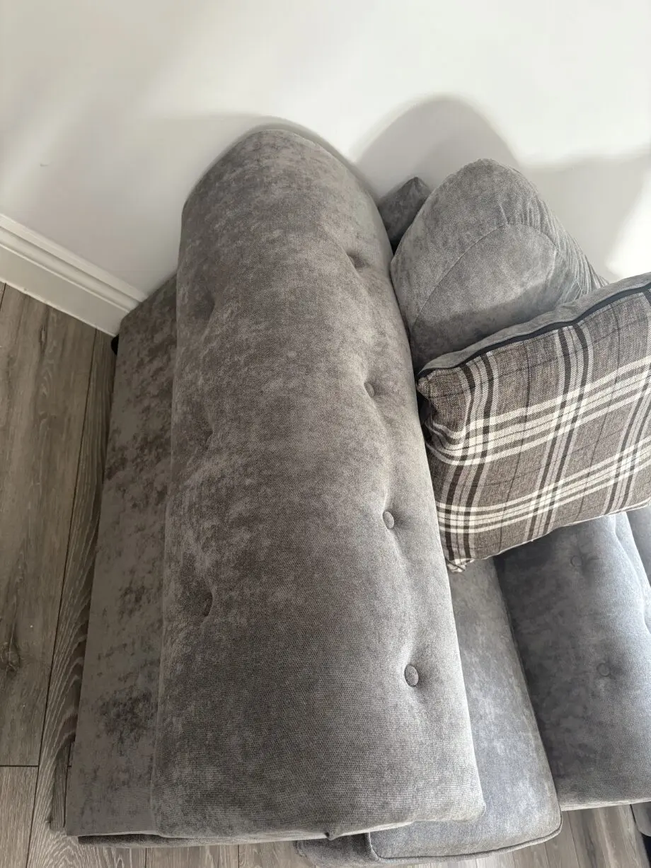Grey verona scatterback armchair