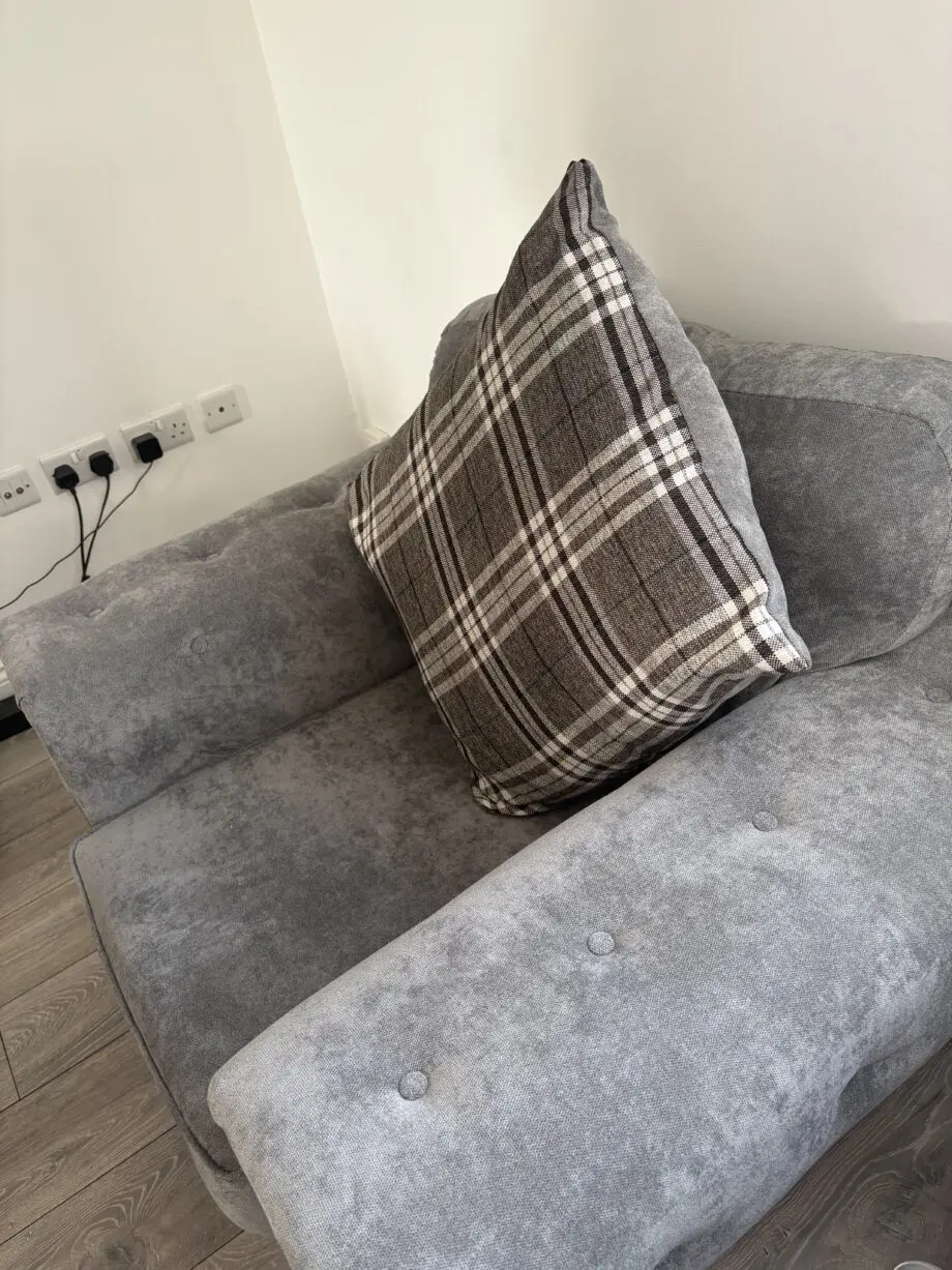 Grey verona scatterback armchair