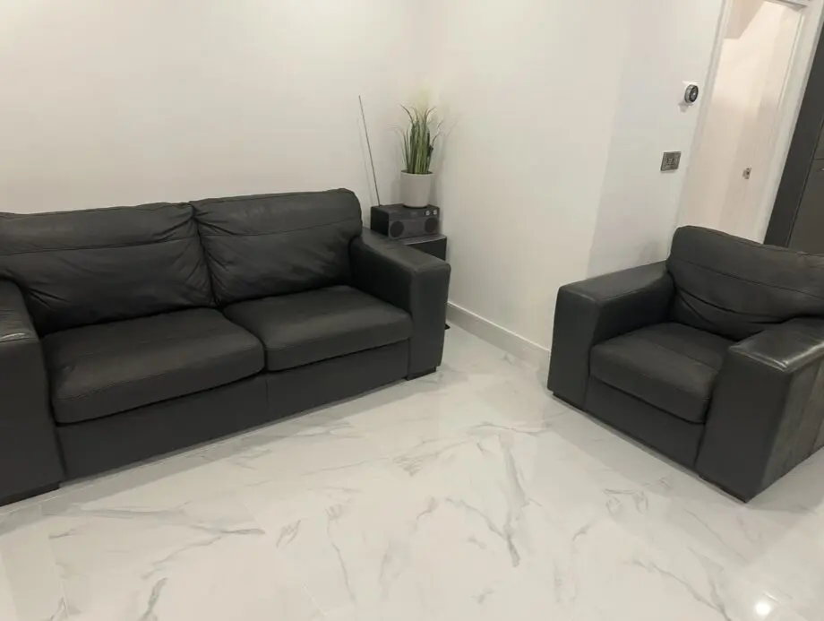 Sofa bed and arm chair DFS