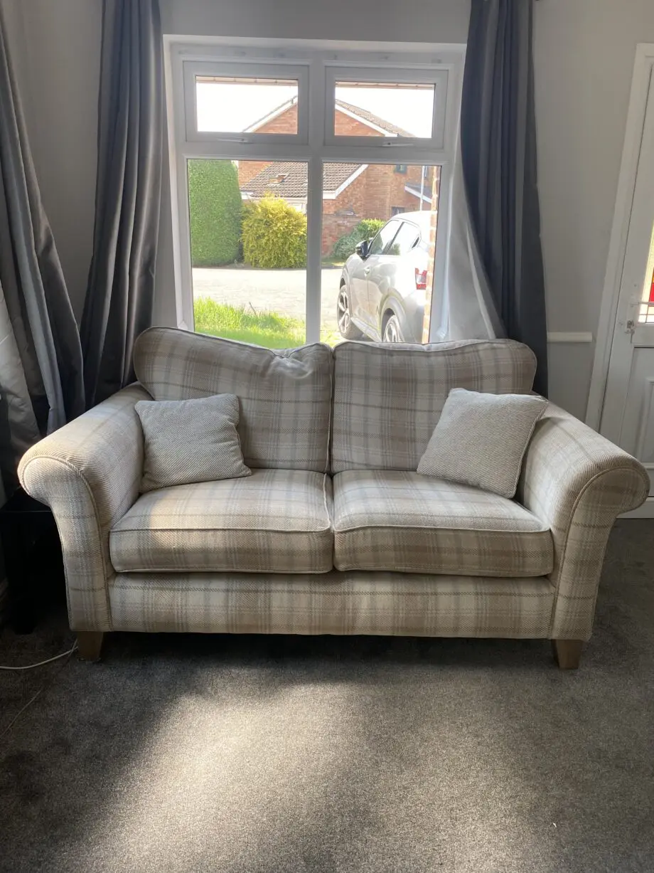 DFS Country Living Morland Sofa & Armchair Set – Tartan Style