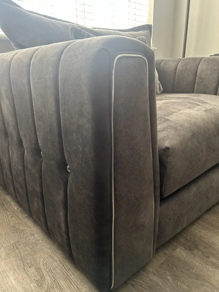 DFS Platinum Collection- Devine - Charcoal armchair