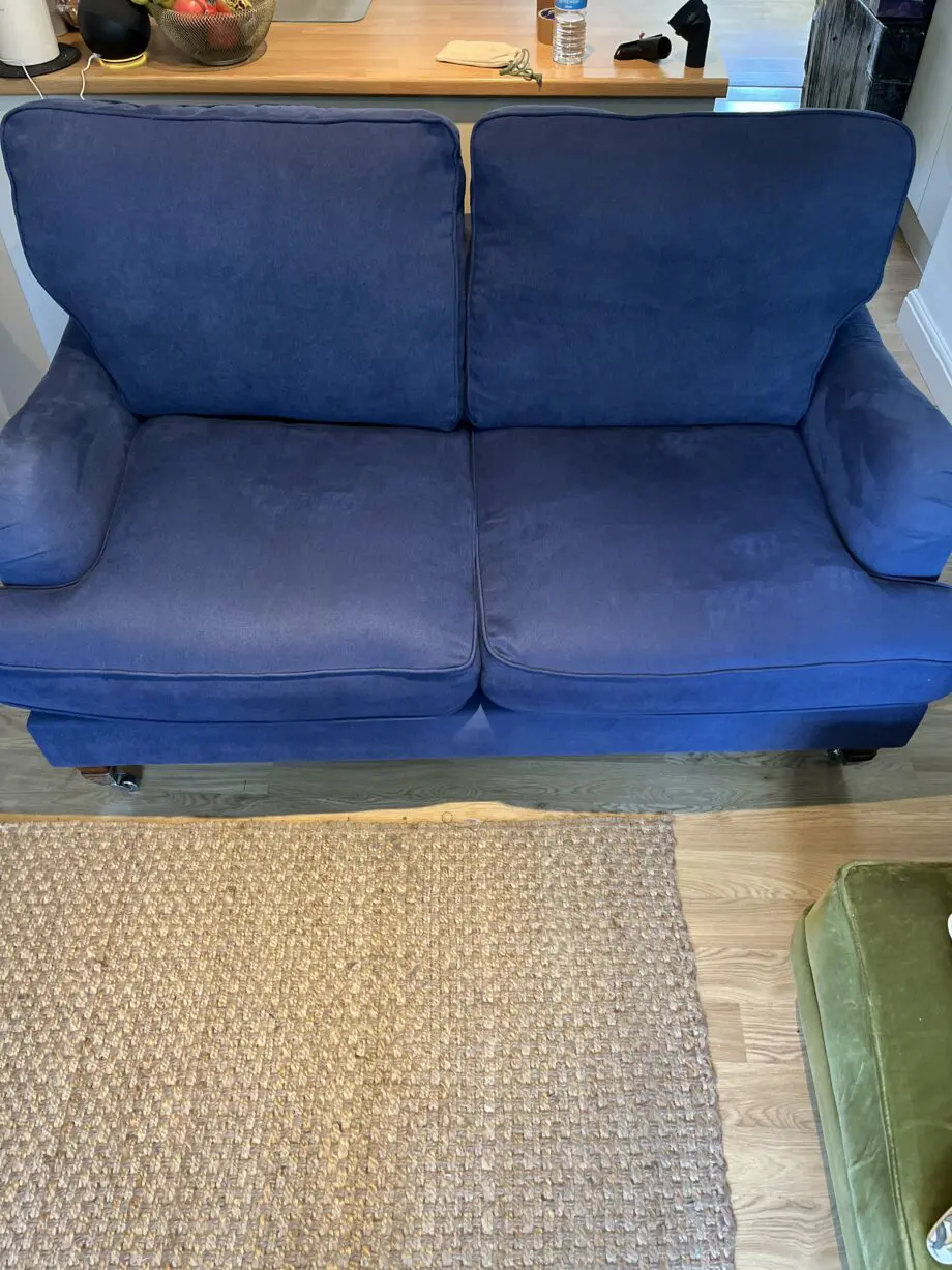As new, Royal Blue Two Seater