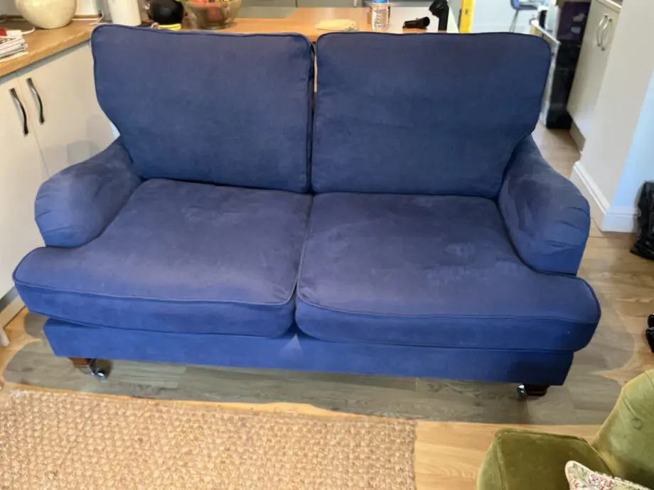 As new, Royal Blue Two Seater