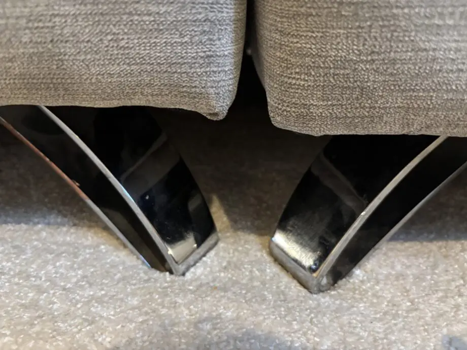 Fish pools Nova 3 seater grey sofa