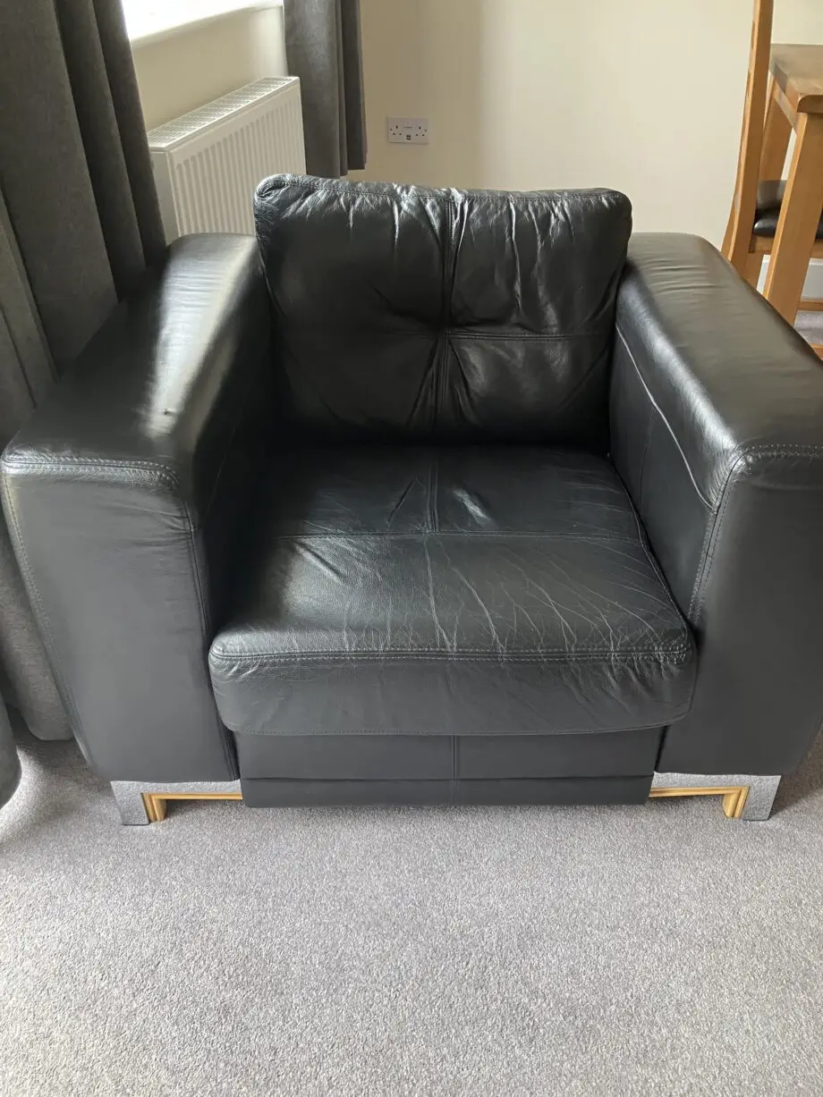 Leather sofa