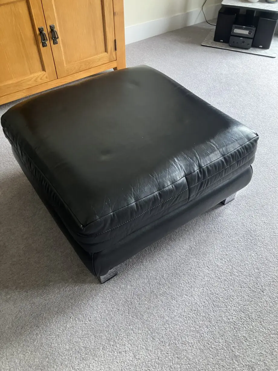 Leather sofa