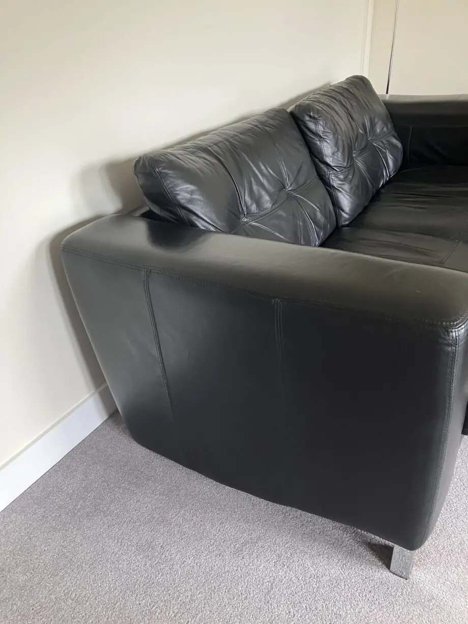 Leather sofa