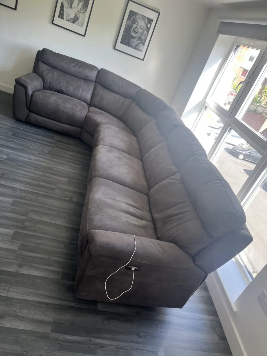 Dfs grey comer sofa