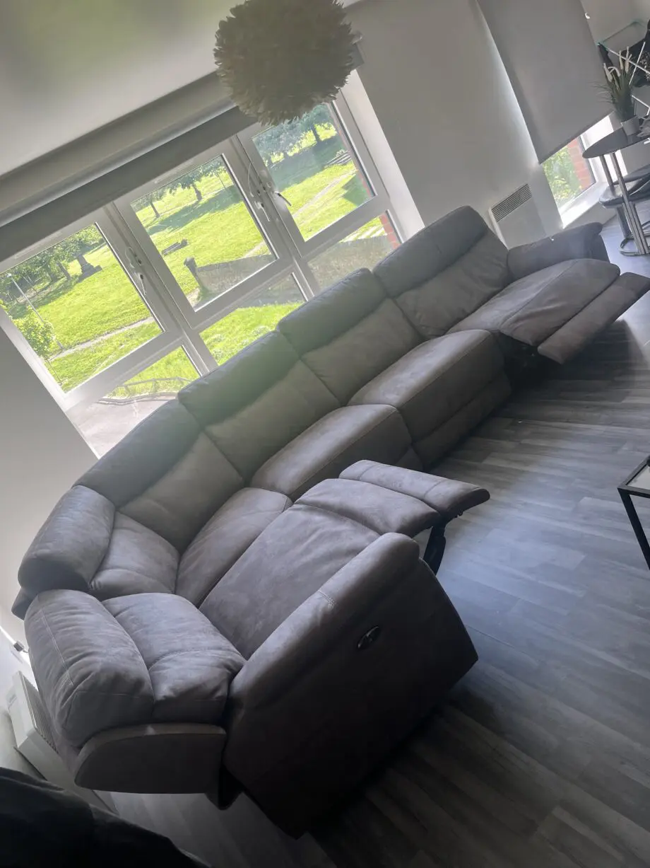 Dfs grey comer sofa