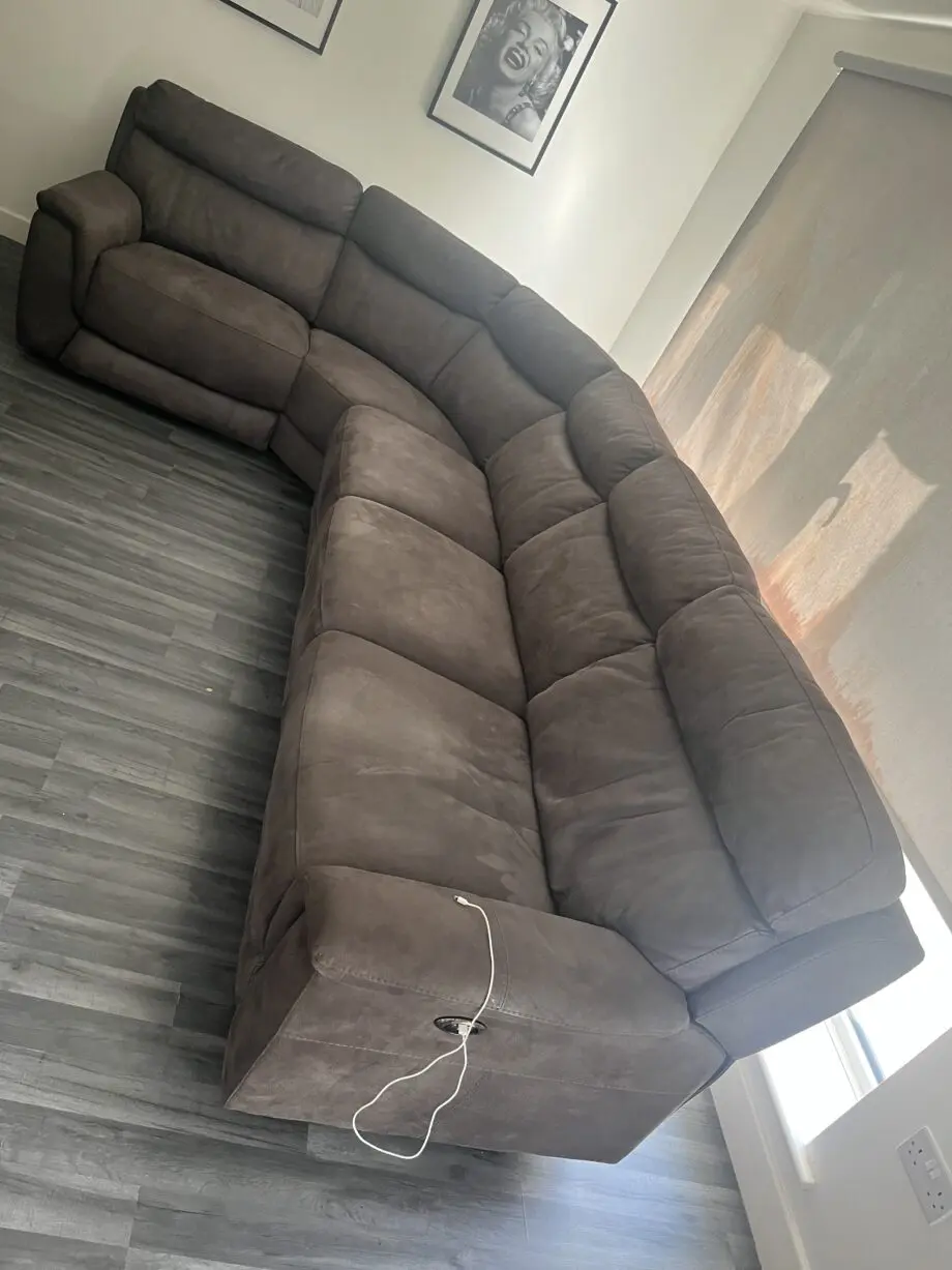 Dfs grey comer sofa