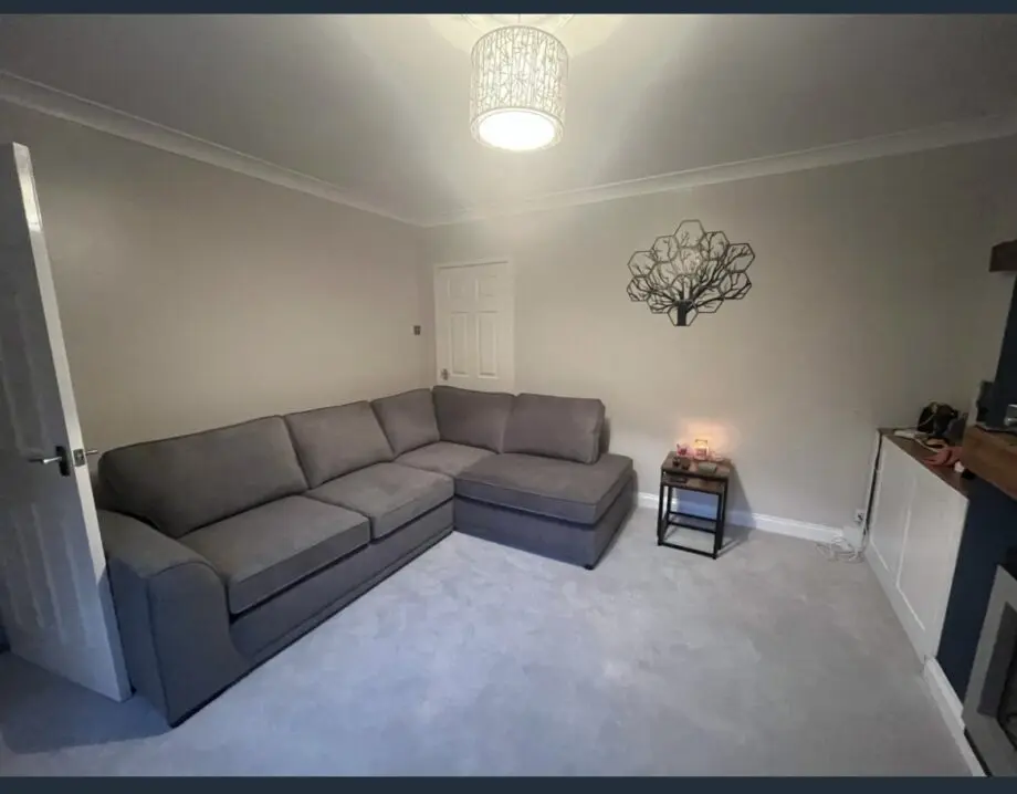 DFS Grey Orka Corner Sofa