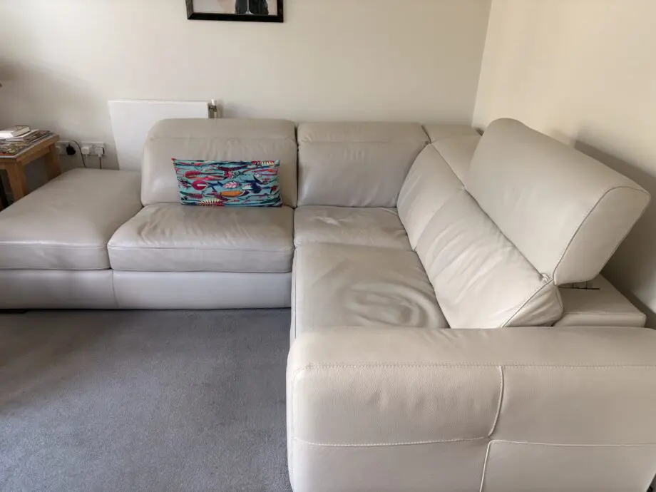 Leather Corner sofa