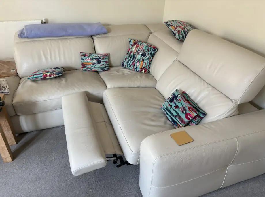 Leather Corner sofa