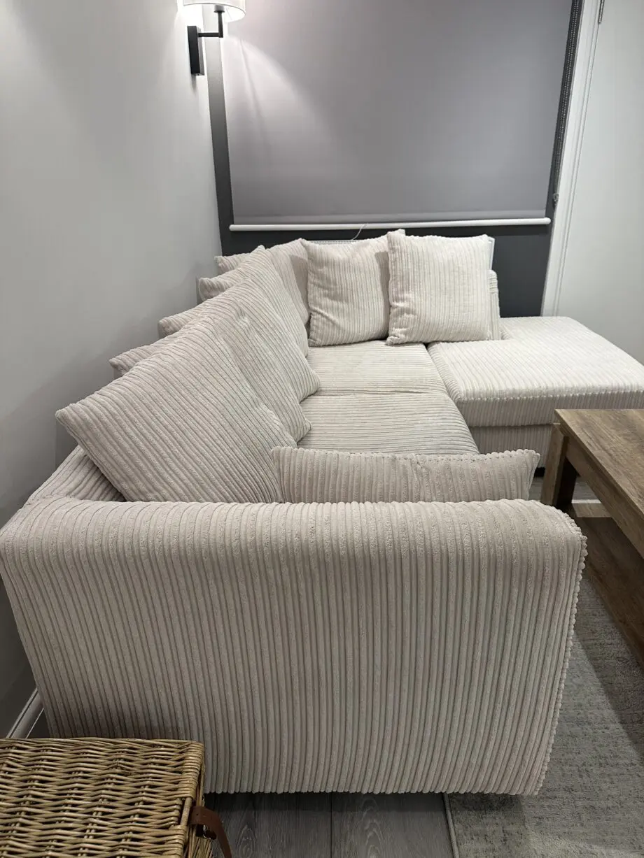 Wayfair Moana 2 - Piece Corduroy Corner Sectional
